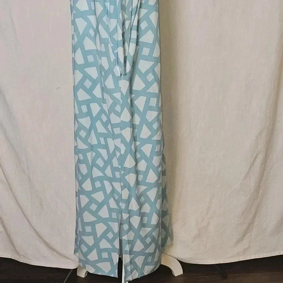 N Natori Soho Geo Blue Night Dress SZ L - Picture 7 of 12